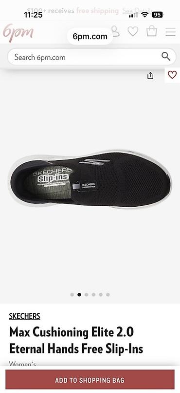 триколор: Кроссовки, 40.5, Skechers, Новый, цвет - Черный — 2