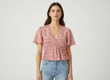 shein odzież wierzchnia plus size: Shein, Жіноча блуза, розмір M