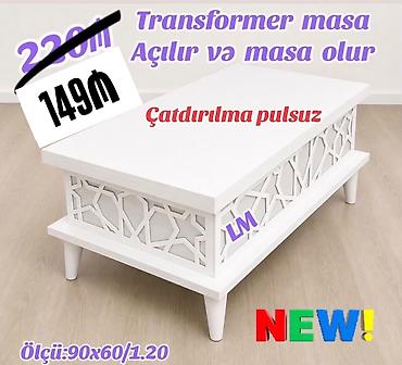 Transformer jurnal/masa - Açılıb yüksələn mexanizm: jurnal masası lalafo.az -da Transformer jurnal/masa - Açılıb yüksələn mexanizm: jurnal masası