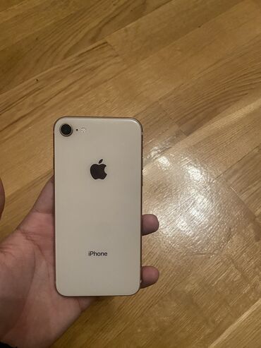 iphone x platasi: IPhone 8, 64 GB, Qızılı, Barmaq izi