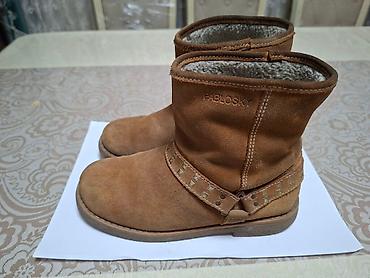 Детская обувь: Балетки и сапоги для девочки 1) Темно-синие балетки H&M - — 9