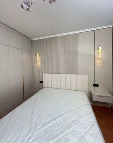 Спальные гарнитуры: Спальный гарнитур, Двуспальная кровать, цвет - Бежевый — 10