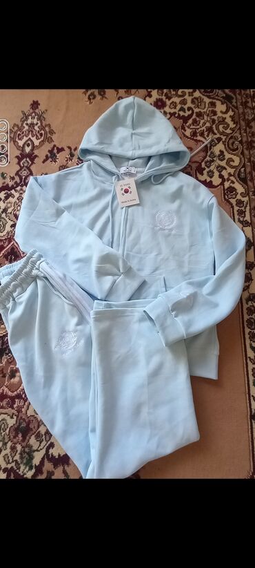 кече койногу: Спортивный костюм TY TANG (Made in Korea), нежно‑голубой. Состав
