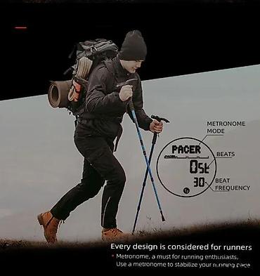 Ručni satovi: NORTH EDGE ALPS - 45mm - Crna Potpuno nov i originalan muski sat — 8