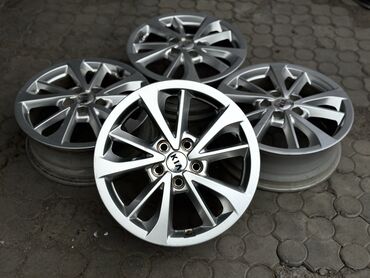 Литые Диски R 17 Kia, Комплект, отверстий - 5, Б/у
