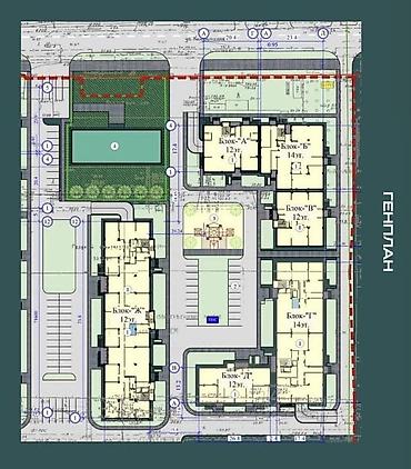 107: 2 комнаты, 65 м², Технопарк Элитка, 6 этаж, ПСО (под самоотделку) — 2