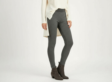 legginsy welurowe push up allegro: Leggings, Лосини Елегантні жіночі, розмір L