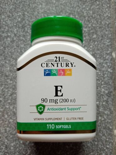 Tegovi: Vitamin E 110 kapsula 90mg(200UI) Novo neotvarano. Slanje moze i kao
