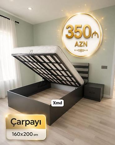 Кровати: Tək nəfərlik çarpayılar – rəng seçimi mövcuddur - Bazalı və bazasız — 3