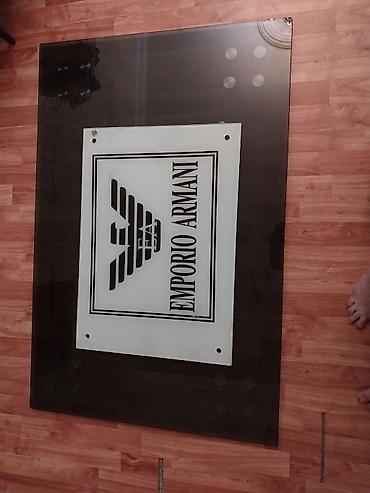 salon ucun divan: Jurnal masası, Yeni, Açılmayan, Şüşə, Dördbucaq masa — 6