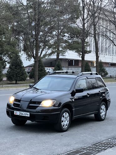 авто рага: Mitsubishi Outlander: 2003 г., 2.4 л, Типтроник, Бензин, Кроссовер