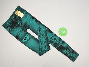 getry z zapiętkami: Legginsy Eleganckie damskie, rozmiar S — 2