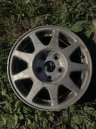 резина 15 с: Литые Диски R 15 Toyota, отверстий - 5, Б/у — 1