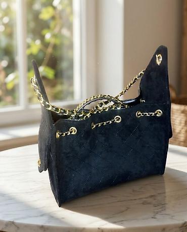 charles kate: Классическая сумка, Chanel, Китай, Регулируемый ремень, Съёмный ремень, Женские, Б/у — 3