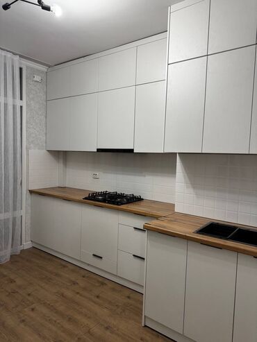 Кухонные гарнитуры: Кухонный гарнитур, Новый, цвет - Белый, ДСП, Бесплатная доставка — 8