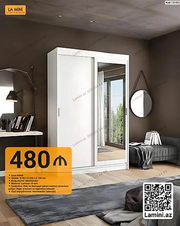 Kupe Dolab - Model kodu: 13143 - Qiymət: 480 ₼ - Ölçülər: Dərinlik 55