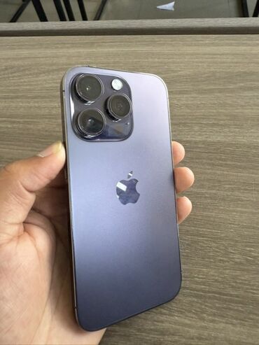 айфон кытайскый: IPhone 14 Pro, Колдонулган, 256 ГБ, Deep Purple, 82 %