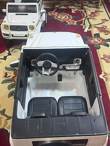 qiz ucun masinlar: Uşaq üçün elektrikli minik avtomobili – Mercedes-Benz G-Class — 4