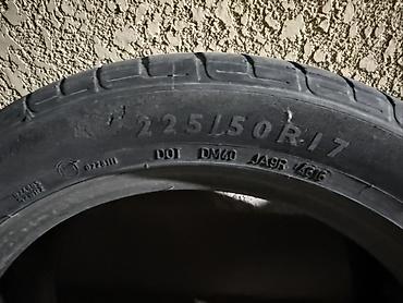 шина 2255017: Летние шины - Размер: 215/55 R17 2шт Dunlop -размер : 225/50 r17 2 — 7