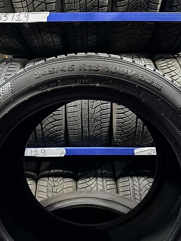 Шины: Kumho WinterCraft WP72 — комплект зимних шин 245/45 R18 100V XL - — 4