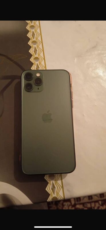 айфон 13 мини цена бишкек бу: IPhone 11 Pro, Колдонулган, 256 ГБ, Alpine Green, 90 %