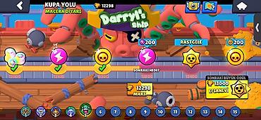 Digər: Brawl Stars oyun hesabı - Kupa: 12,298 Savaşçılar: 55/100 - Hesabda — 2