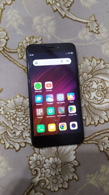 redmi 4x цена в бишкеке: Redmi, Redmi 4X, Б/у, 32 ГБ, цвет - Черный, 2 SIM