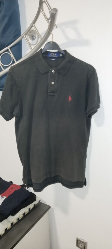 moncler kape cena original: Short sleeves T-shirt, M (EU 50), Ralph Lauren, color - Black, Cotton