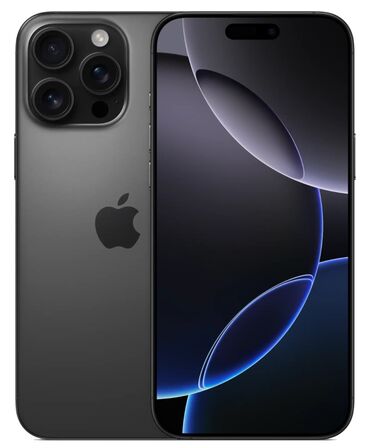 Apple iPhone: IPhone 16 Pro, 256 ГБ, Black Titanium, Кабель, Коробка, 100 %