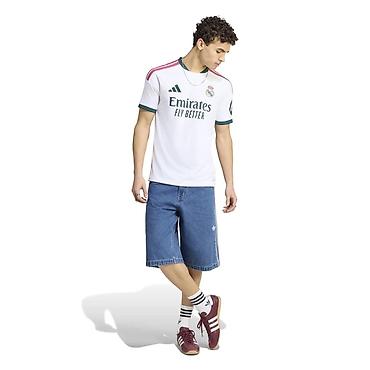 реал форма: Мужская футболка, S, M, L, Adidas, Новый, цвет - Белый, Платная доставка — 6