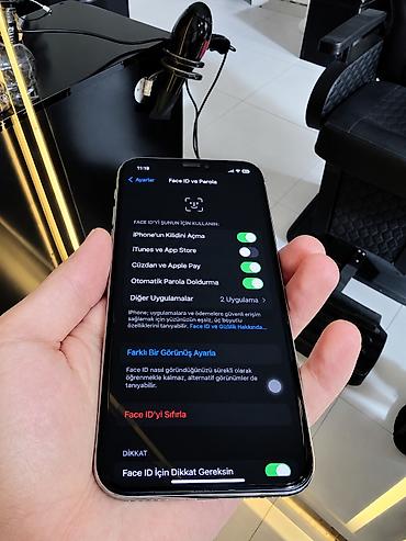 Mobil telefonlar: IPhone X, 64 GB, Gümüşü, Simsiz şarj — 2
