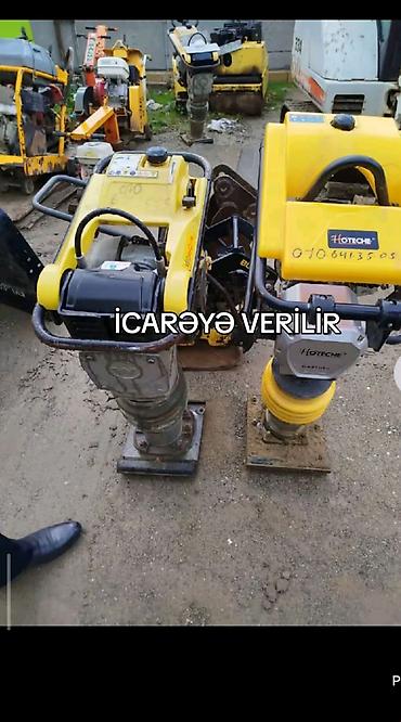 ikinci el cadır: İcarəyə verilən vibro ayaq (torpaq sıxlaşdırma “rammer”). - Gündəlik — 3