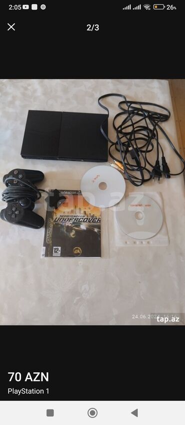 2 ci əl soyuducular: PS2 & PS1 (Sony PlayStation 2 & 1)