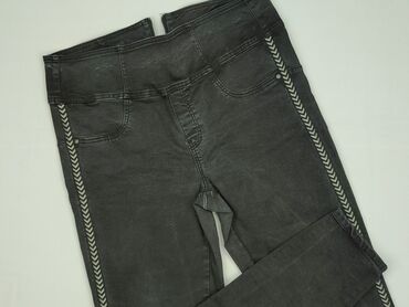 srebrne jeansy: Jeans for women, 3XL (EU 46)