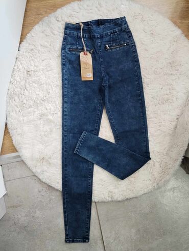 Farmerke: Teksas, Visok struk, Skinny — 10