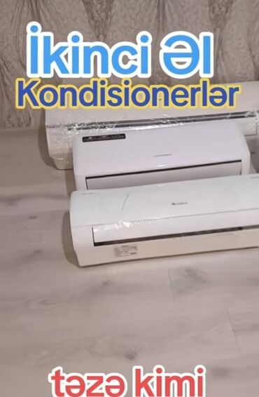 ikinci əl kondisioner: Kondisioner Gree, 100-dən çox kv. m, Split sistem, Kredit yoxdur