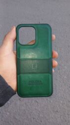 oneplus ace 2 pro цена бишкек: Зелёный чехол PULOKA для смартфона - Форм‑фактор: накладка с