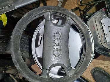 Передние фары: Комплект передних фар Audi Б/у, Оригинал — 1