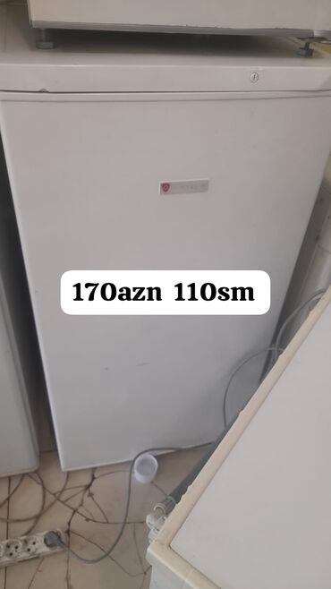 Plitələr və bişirmə panelləri: Mini soyuducu – 110 sm Qiymət: 170 AZN (şəkildə göstərilib) •
