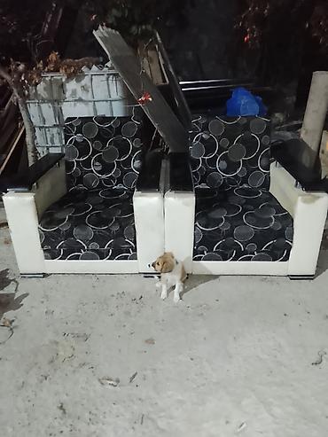 İşlənmiş, Kreslo, Süni dəri, Kredit yoxdur, Çatdırılma yoxdur