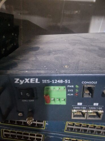 cib modemi: ZyXEL IES-1248-51/IES-1248-51A və ZTE ZXCTN 6110 avadanlıqları
