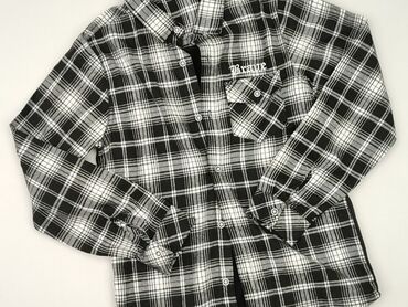Shirt 16 years, condition - Perfect, pattern - Cell, color - Black