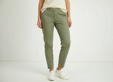 ripndip spodnie: Tom Rose, Material trousers for women, size M