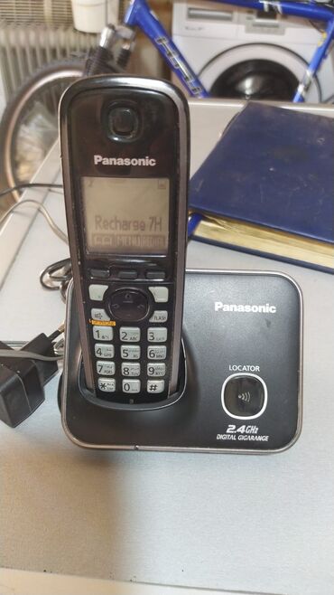 ev telefonlarının satışı: Telefon Panasonic. islekdi