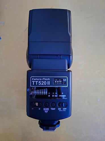 cf card: Продаю вспышку godox TT520II. Вспышка новая, никогда не — 3