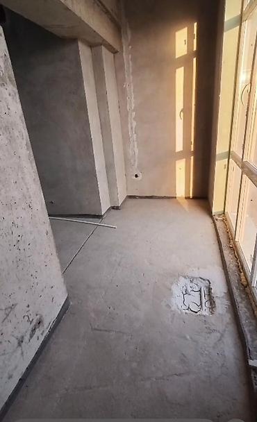 с видом на город: 1 комната, 45 м², Асанбай мкр Элитка, 6 этаж, ПСО (под самоотделку) — 9
