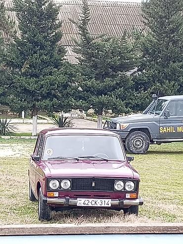 vaz lada 2112: VAZ 2106, al-qırmızı rəngdə sedan. Klassik “altılıq” dizaynı, xrom — 2