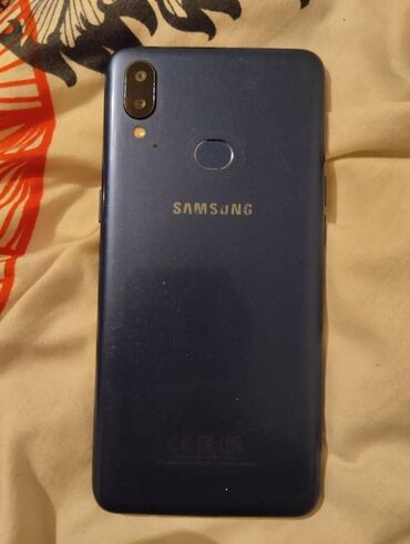телефонов бу: Samsung A10s, Б/у, 32 ГБ, цвет - Синий, 2 SIM