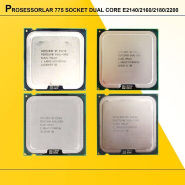 Elektron kitablar: Prosessor Intel Pentium Prosessor “LGA 775 İntel Dual Core E2140/2160/2180/2200”, İşlənmiş