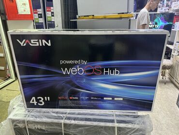 samsung 43 smart tv цена в бишкеке: Акция Телевизор Yasin 43 UD81 webos magic пульт smart Android Yasin